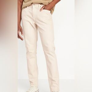 Old Navy men’s slim jeans off white 30x30
